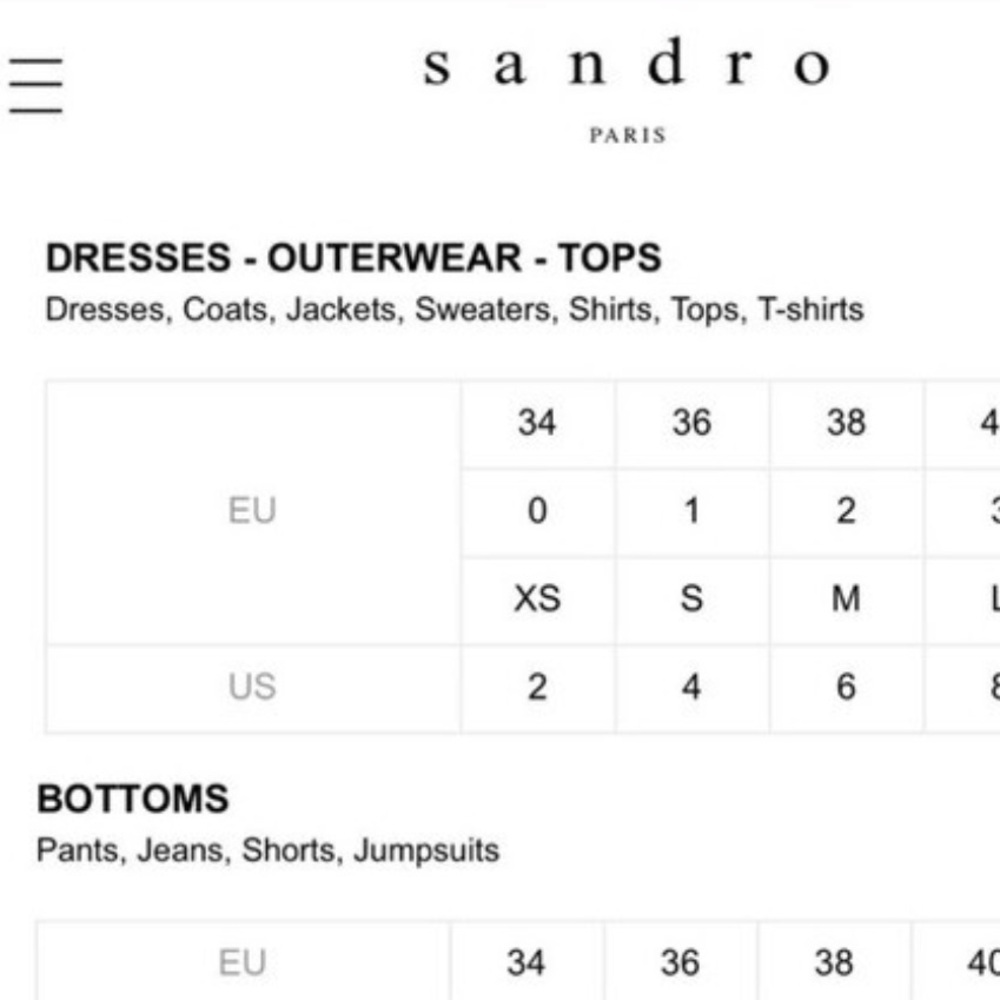 Sandro Paris Raby Stretch-Knit Dress Brique Striped Sleeveless Flare Hem Size 6 - Picture 10 of 10